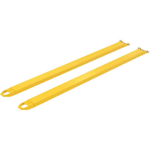 Fork Extensions 5″ × 108″ Pin Style (Pair) - Exact Tool & Supply
