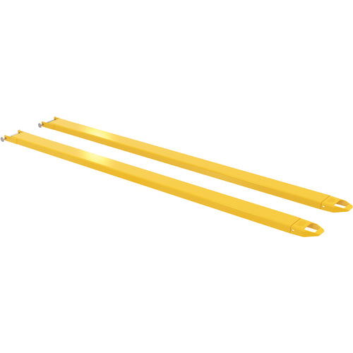 Fork Extensions 5″ × 120″ Pin Style (Pair) - Exact Tool & Supply
