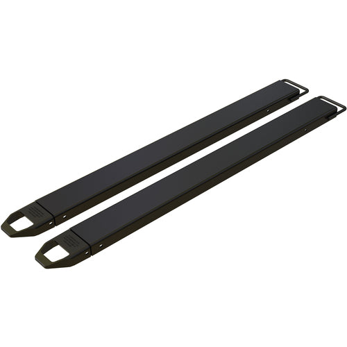 Fork Extensions 5″ × 72″ Standard Black (Pair) - Exact Tool & Supply