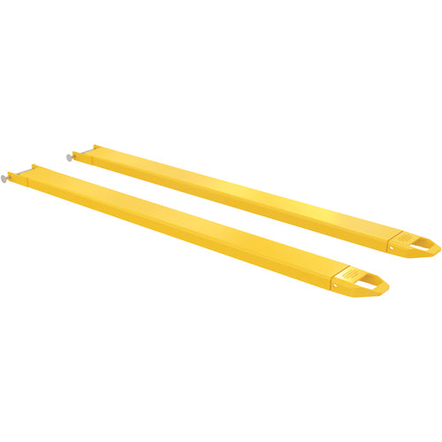 Fork Extensions 5″ × 84″ Pin Style (Pair) - Exact Tool & Supply