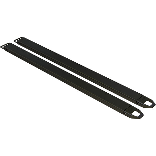 Fork Extensions 5″ × 96″ Standard Black (Pair) - Exact Tool & Supply
