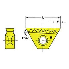 5EI 11.5NPTTM Grade VK2 Threading Insert - Exact Tool & Supply