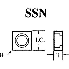 #SSN633 For 3/4″ IC - Shim Seat - Exact Tool & Supply