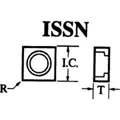 #ISSN634 For 3/4″ IC - Shim Seat - Exact Tool & Supply
