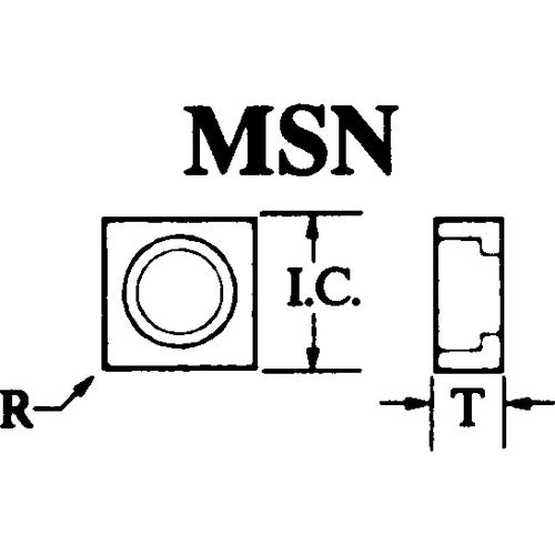 #MSN433 For 1/2″ IC - Shim Seat - Exact Tool & Supply