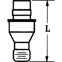 #KLC46 For 1/2″ IC - M6.3 × 1.0 Thread - Lock Pin - Exact Tool & Supply