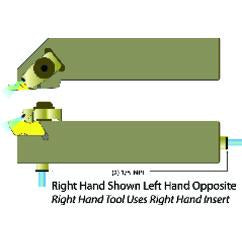 ANSR203D - Coolant Thru- RH - Threading Toolholder Use Insert NG-3R - Exact Tool & Supply