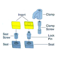 #ISSN633 For 3/4″ IC - Shim Seat - Exact Tool & Supply