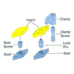 ‎#CL30-5/16-24 Thread - Clamp - Exact Tool & Supply