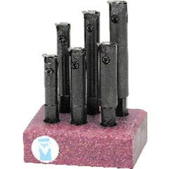 APT High Performance Indexable 6 Piece Boring Bar Set - Right Hand 5/8'' Shank - Exact Tool & Supply