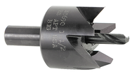 1-3/8" Dia - 1/2" Shank - 5 FL-Hole Cutter - Exact Tool & Supply