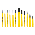 12PC PUNCH AND CHISEL SET - Exact Tool & Supply