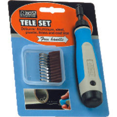 N Tele Set for Steel, Aluminum, Plastic, Brass and Cast Iron - Exact Tool & Supply