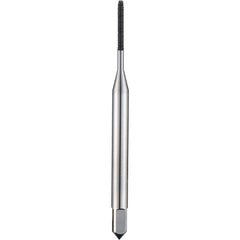 3 × 6 × 4.5 × 65 mm 2 Flute 0.1mm C/R Carbide End Mill-Plain Shank - Exact Tool & Supply