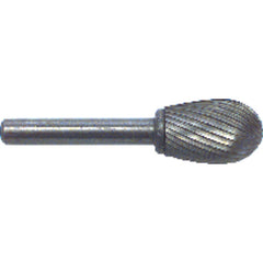 5/8 × 1 × 1/4″ SH Oval Shape - HSS - Burr - Exact Tool & Supply