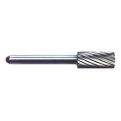 1/4 × 1/2 × 1/8″ SH Cyl Shape - HSS - Burr - Exact Tool & Supply