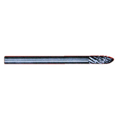 1/8 × 5/16 × 1/8″ SH Cone Shape - HSS - Burr - Exact Tool & Supply