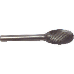 SE3L6 3/8X5/8 SINGLE CUT BURR - Exact Tool & Supply