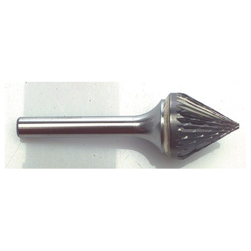 SJ42 1/8X3/32 DOUBLE CUT BURR - Exact Tool & Supply