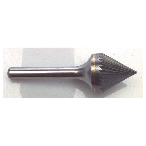 SJ42 1/8X3/32 SINGLE CUT BURR - Exact Tool & Supply