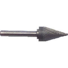 1/4 EdgeHog Conical Miniature Carbide Bur SM-51 Standard - Exact Tool & Supply
