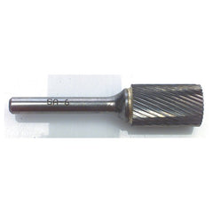 SA5 1/2 × 1 × 1/4″ SH Sgl Cut Cyl Shape - CBD - Burr - Exact Tool & Supply