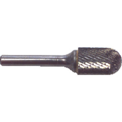 1/8 EdgeHog Cyl Radius End Miniature Carbide Bur SC-42L3 3″ OAL Std Alt Diamond (Double) - Exact Tool & Supply