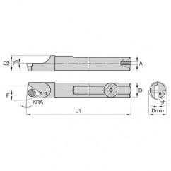 QSBI37555R STEEL SHANK BORING BAR - Exact Tool & Supply