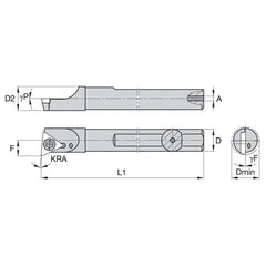 SSBI500255R WG STEEL BORING BAR - Exact Tool & Supply