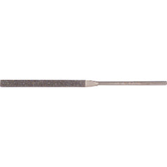 ‎Quality Import Diamond Needle File - 3″ Diamond Length-5-1/2″ Overal Length-100 Grit - Equalling - Exact Tool & Supply