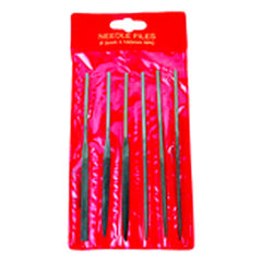 ‎6 Pieces Swiss Pattern Needle File Set-5-1/2″ - 0 Cut - Exact Tool & Supply