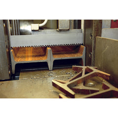 10' Length, 3/4″ Width, 0.035″ Thickness, 3 Teeth Per Inch, Cobra Welded Band Saw Blade - Exact Tool & Supply