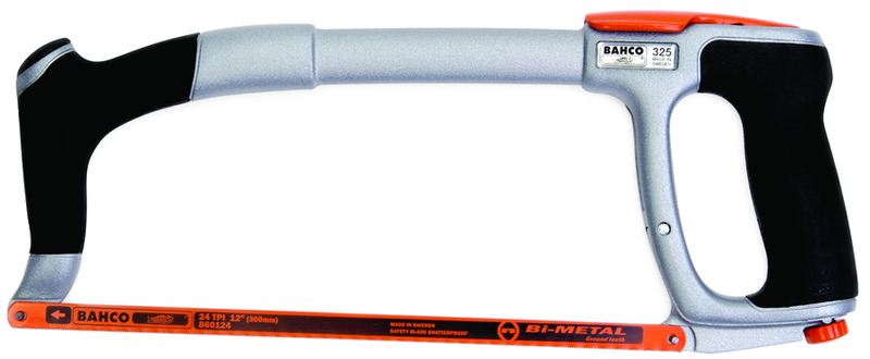 12" Blade - Ergonomic Hand Hacksaw - Exact Tool & Supply