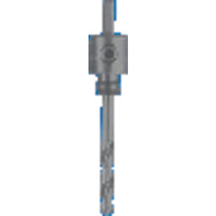 ‎Hole Saw Arbor - Model #4L - Fits Hole Saw 9/16″ to 1-3/16″ - Exact Tool & Supply