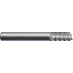‎1/16 × 3/16 × 1/8 × 1-1/2 Solid Carbide Router - Fishtail Style - Exact Tool & Supply