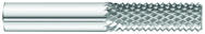 1/4 x 1 x 1/4 x 3 Solid Carbide Router - Style B - Burr Type End Cut - Exact Tool & Supply