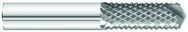 1/4 x 3/4 x 1/4 x 2-1/2 Solid Carbide Router - Style D - 135° Drill Point - Exact Tool & Supply