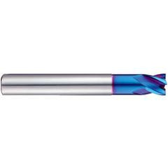 3/16-1/4-1/4 (3/8Lbs)-2 R.004 Neck" Dia .181 4Fl Stub H - 30 Radius Extended Neck X-5070 - Exact Tool & Supply