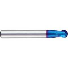 0.2MMX40 2FL SHORT BALL NOSE - Exact Tool & Supply