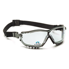 2.5 Magnification Safety Glasses- Clear Lens, Black Frame V2 Reader Style - Exact Tool & Supply