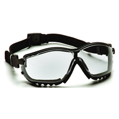 Goggles - Clear Lens, Frame Foam Padded Style - Exact Tool & Supply