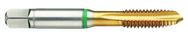 M30x3.5 6H -Flute Cobalt Green Ring Spiral Point Plug Tap-TiN - Exact Tool & Supply