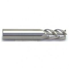 5/16" Dia. - 2-1/2" OAL -  Carbide for Aluminum ALU-S-45°-HP End Mill - 3 FL - Exact Tool & Supply