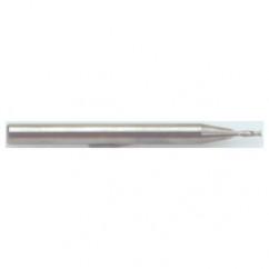 .024" Dia. - 1-1/2" OAL - AlTiN - 30° - Mini EM - 2 FL - Exact Tool & Supply