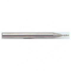 .023" Dia. - 1-1/2" OAL - AlTiN - 30° - Mini Stub EM - 20 FL - Exact Tool & Supply