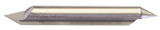 1/8" x 3/8" Split Length - DE - 60° Pt - Carbide Engraving Blank - Exact Tool & Supply