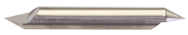1/2" x 5/8" Split Length - DE - 90° Pt - Carbide Engraving Blank - Exact Tool & Supply