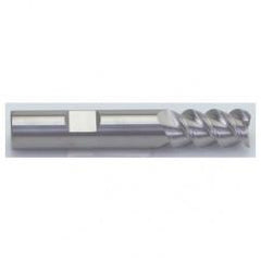 1/2" Dia. - 3" OAL - CBD - High Spiral HP End Mill - 4 FL - Exact Tool & Supply