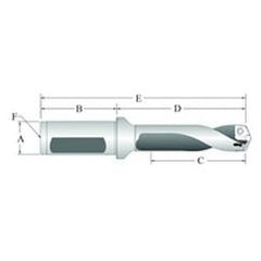 60714S-075F Spade Drill Holder - Exact Tool & Supply