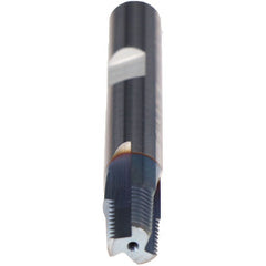 ‎1/16-27 GF Style- Coolant Thru - TICN Thread Mill - Exact Tool & Supply